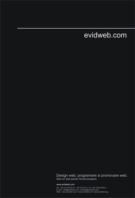Poster Evidweb A1